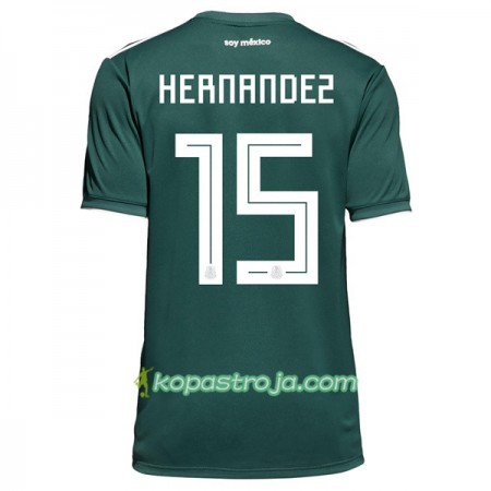 Billiga Fotbollströjor Mexiko Hernandez 15 VM 2018 Hemma tröja